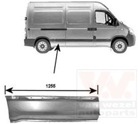 VAN WEZEL 3798144 -  Боковина